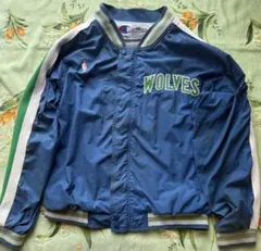 激レア 90s Champion Wolves ウォームアップ ウェア M