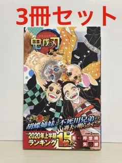 鬼滅の刃 小説3冊セット