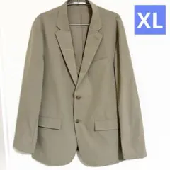 美品 洗える ユニクロ テーラードジャケット 感動ジャケット XL
