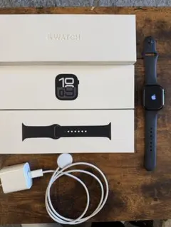 Apple Watch 10 46mm ブラック 本体 充電器付き