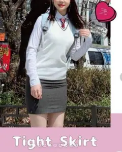 スカート　タイトスカート　ミニスカート　グレー　無地　韓国アイドルコスプレ