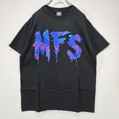 MY FIRST STORY　Tシャツ　M　ビッグプリント　ロゴ　バンド　古着