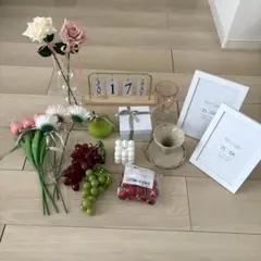 ウェディング　ウェルカムスペース　小物