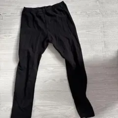 ユニクロベビー　10分丈レギンス　ブラック　黒　120