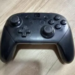 純正Nintendo Switch プロコントローラー クリアブラック