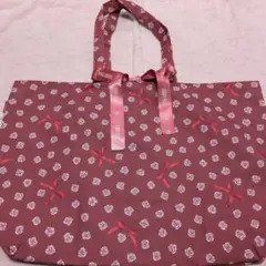 【新品未使用】ピンクハウス　ドットローズ柄エコバッグ　非売品　レアアイテム