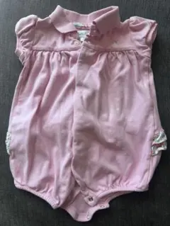 Ralph Lauren ピンクロンパース 12M