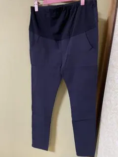 マタニティパンツ Lサイズ ネイビー