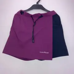 mont-bell スカート S 紫/黒