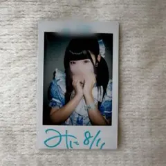 iLiFE! 虹羽みに コメントあり チェキ - メルカリ