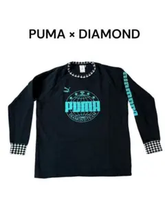 【希少】PUMA×DIAMOND コラボ長袖トレーナー L　ブラック