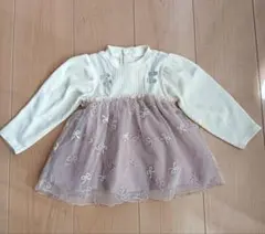 apres les cours　ワンピース　サイズ８０ 女の子　　長袖　フリル