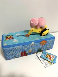 新品未使用 タグ付き トイストーリーホテル ティッシュケース ハム