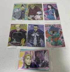ジョジョの奇妙な冒険　第4部のウエハースおまけカード　6枚セット