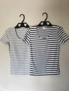 ボーダーTシャツ2枚セット