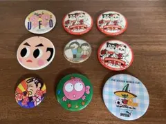 昭和　キャラクター 缶バッジ 9個セット