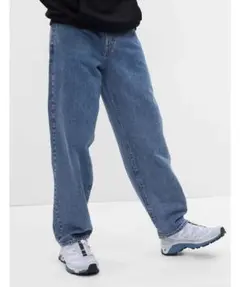 GAP ウォッシュウェル バギーデニム 31W 30L