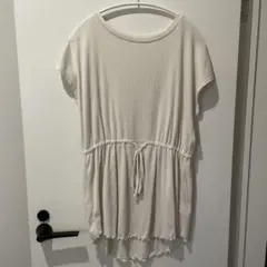 RETRO GIRL♡ベージュ♡半袖チュニック♡Fサイズのサムネイル
