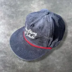vintage紺色JUPMODE コーデュロイロープキャップ 90s USAのサムネイル