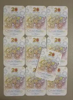 ディズニーシー カラフルハピネス ステッカー