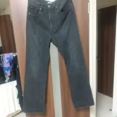 AURALEE WASHED HARD TWIST DENIM 30 ブラック