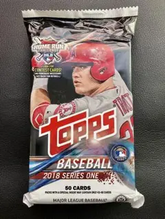 MLB 2018 TOPPS SERIES 1 JUMBO 未開封 1パック