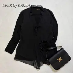 EVEX by KRIZIA/シアーカーディガン風アンサンブル/エレガント/42のサムネイル