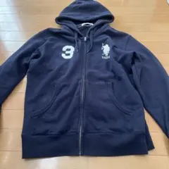 激レアU.S. POLO ASSN. ネイビー パーカー