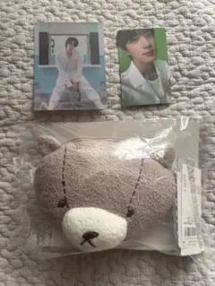 【オマケ付】JIN'S BEAR POUCH CHARMジェラートピケBTSジン