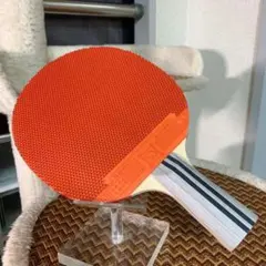 卓球　ラケット　両面　ラバー　付き　中ペン　中国式　ペン　CS 粒高　＋　裏