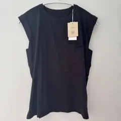 SELECTMOCA ノースリーブ Tシャツ　ブラック　ダークグレー　新品