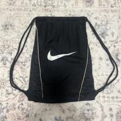 Nike ドローストリングバッグブラックナップサック ストリート シティーボーイ