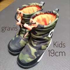 gravis キッズスノーブーツ19cm