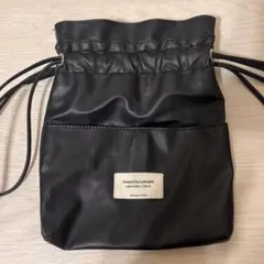 beautifulpeople / 2WAYショルダー巾着バッグ