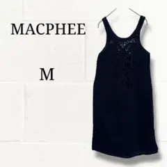 MACPHEE マカフィー クロシェ編み コットン100% M 透かし編みのサムネイル