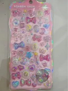 ボンボンドロップシール　オーロラ　ちゅるきらボンボン ほうせき