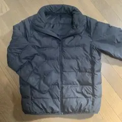 UNIQLO 160 上着 黒 ブラック 男女兼用