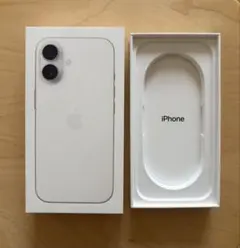 Apple iPhone17 ホワイト　箱のみ　空箱　外箱