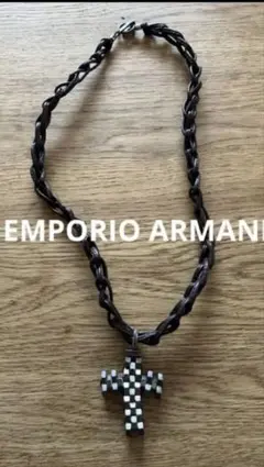 エンポリオアルマーニ　ENPORIOARMANI 本革ネックレスのサムネイル