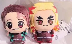 24時間以内に発送！ 鬼滅の刃 ぬいぐるみ ちびぐるみ 竈門炭治郎 煉獄杏寿郎