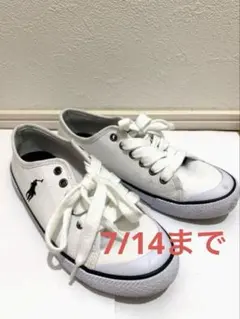【7/14まで！】POLO ラルフローレン スニーカー RalphLaurenのサムネイル