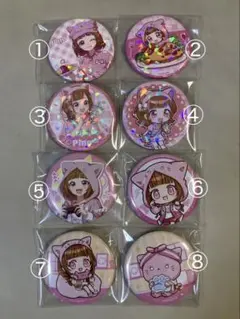 ちろぴの　缶バッチ　まとめ売り ちろぴの 缶バッジ まとめ売り - メルカリ