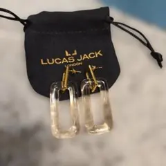 LUCAS JACK クリアアクリルピアス　Tomorrowland 　新品のサムネイル