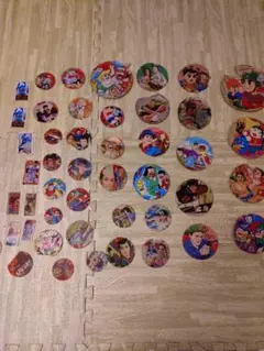 アニメキャラクター メンコ 5枚セット昭和レトロ - メルカリ