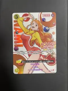 ラウンドワン プロモ ナミ ST12-008 ワンピースカード - メルカリ