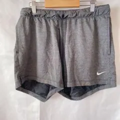 Nike 【S】 ナイキ Dri-Fit グレー ランニングショートパンツ