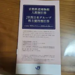 京都鉄道博物館 入館割引券