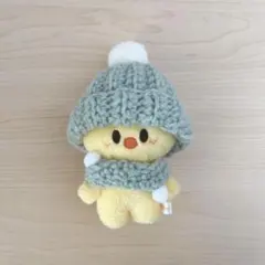 skzoo 10㎝ぬいぐるみ服 ニット帽　マフラー