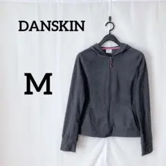 DANSKIN 【M】レディース　トップス パーカー グレー