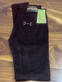 GUCCI ホースビット ブラック デニム パンツのサムネイル